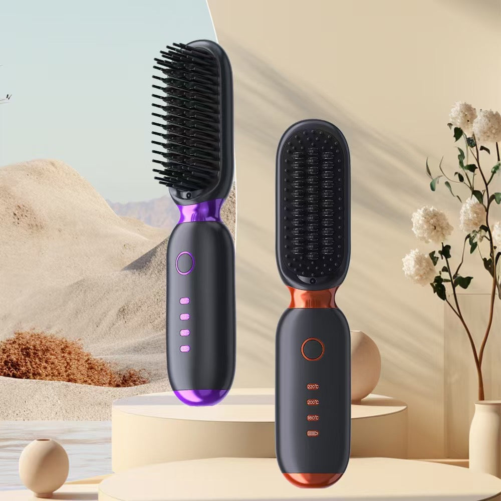 Cordless Hair Straightening Brush