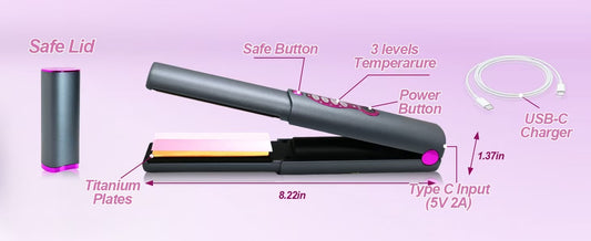 Cordless Hair Straightener